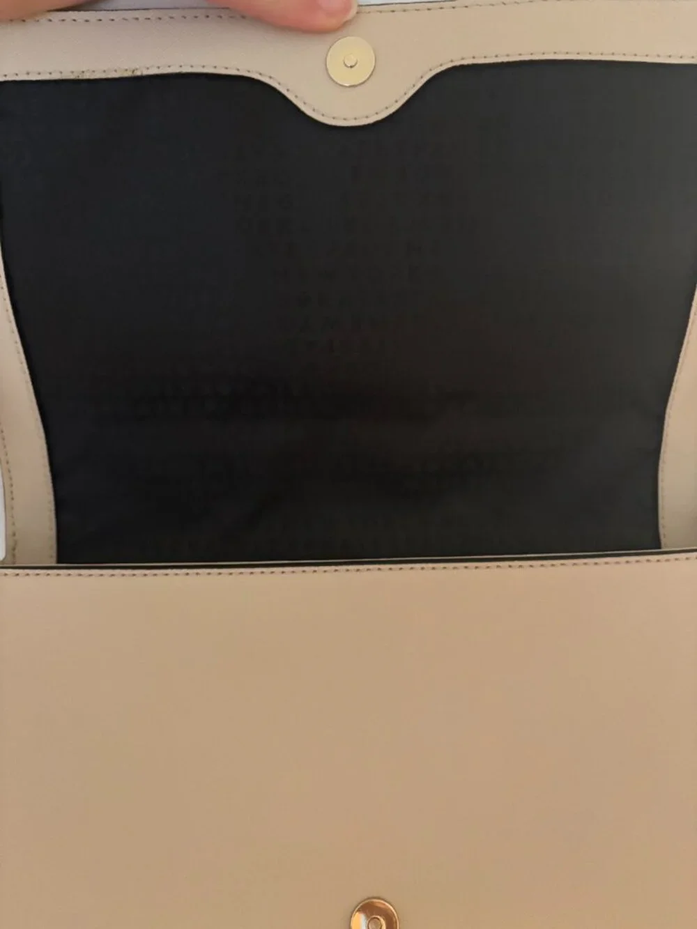 Kate Spade Black Cream Colorblock Crossbody Bag